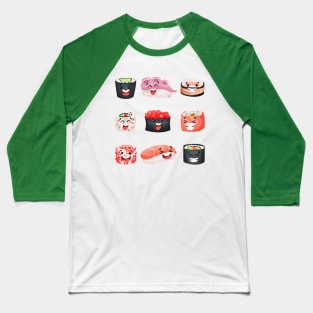 Sushi Funny Collection Baseball T-Shirt